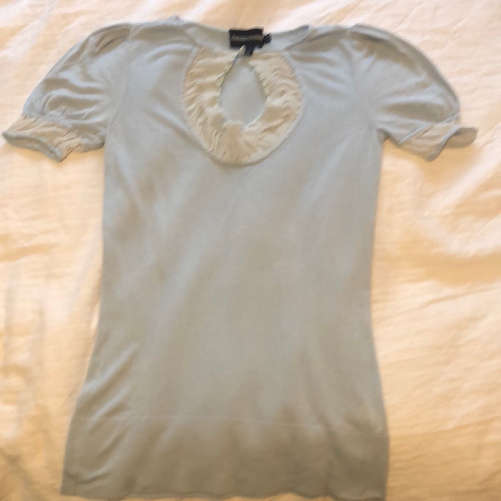 Emporio Armani light blue blouse